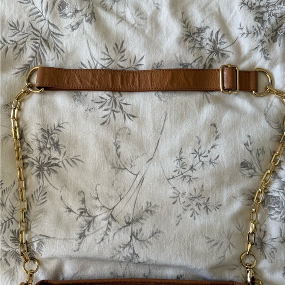TORY BURCH Saddle bag Camel color GHW - Picture 6 of 7